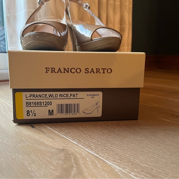 Nude Franco Sarto Sling-backs - Picture 2 of 4